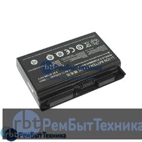 Аккумуляторная батарея для DNS Clevo P150 P170 (6-87-X710S-4271) 14.8V 5200mAh черная