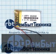 Аккумулятор Li-Pol (батарея) 4*20*30мм 2pin 3.7V/300mAh