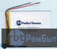 Аккумулятор Li-Pol (батарея) 3*80*98мм 3pin 3.7V/4000mAh