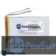 Аккумулятор Li-Pol (батарея) 3*70*105мм 3pin 3.7V/3500mAh