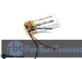 Аккумулятор Li-Pol (батарея) 5*12*25мм 2pin 3.7V/105mAh