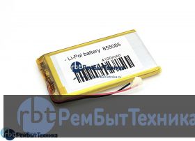 Аккумулятор Li-Pol (батарея) 8.5*50*85мм 2pin 3.7V/4100mAh