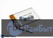 Аккумулятор Li-Pol (батарея) 2.3*26*35мм 2pin 3.7V/130mAh