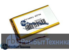 Аккумулятор Li-Pol (батарея) 4*57*94мм 2pin 3.7V/3000mAh