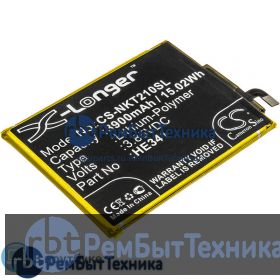 Аккумулятор для CS-NKT210SL HE341 HE338  Nokia 2.1 TA-1029 3.85V / 3900mAh / 15.02Wh