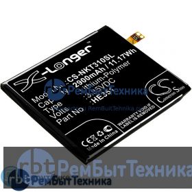 Аккумулятор для CS-NKT310SL HE351  Nokia 3.1, TA-1049,TA-1057,TA-1070 3.85V / 2900mAh / 11.17Wh