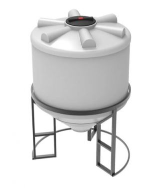 Емкость конусная 1000 литров ФМ в обрешетке NEW