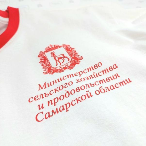 Футболки с логотипом для выставки