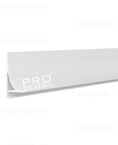 Щелевой плинтус Pro Design Corner L 584 белый