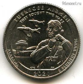 США 25 центов 2021 D