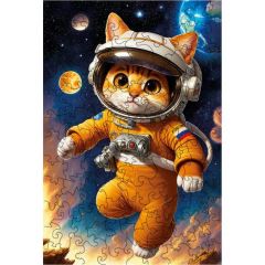 Деревянный пазл Кот Yoshatoys