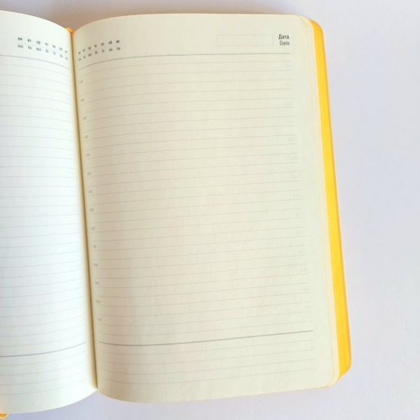 Ежедневник Shady желтый