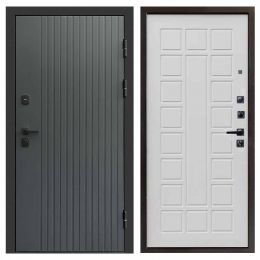 Входная дверь Termo-door Твист Грей BLACK Престиж бежевый матовый