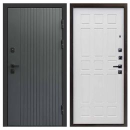 Входная дверь Termo-door Твист Грей BLACK Спарта лиственница