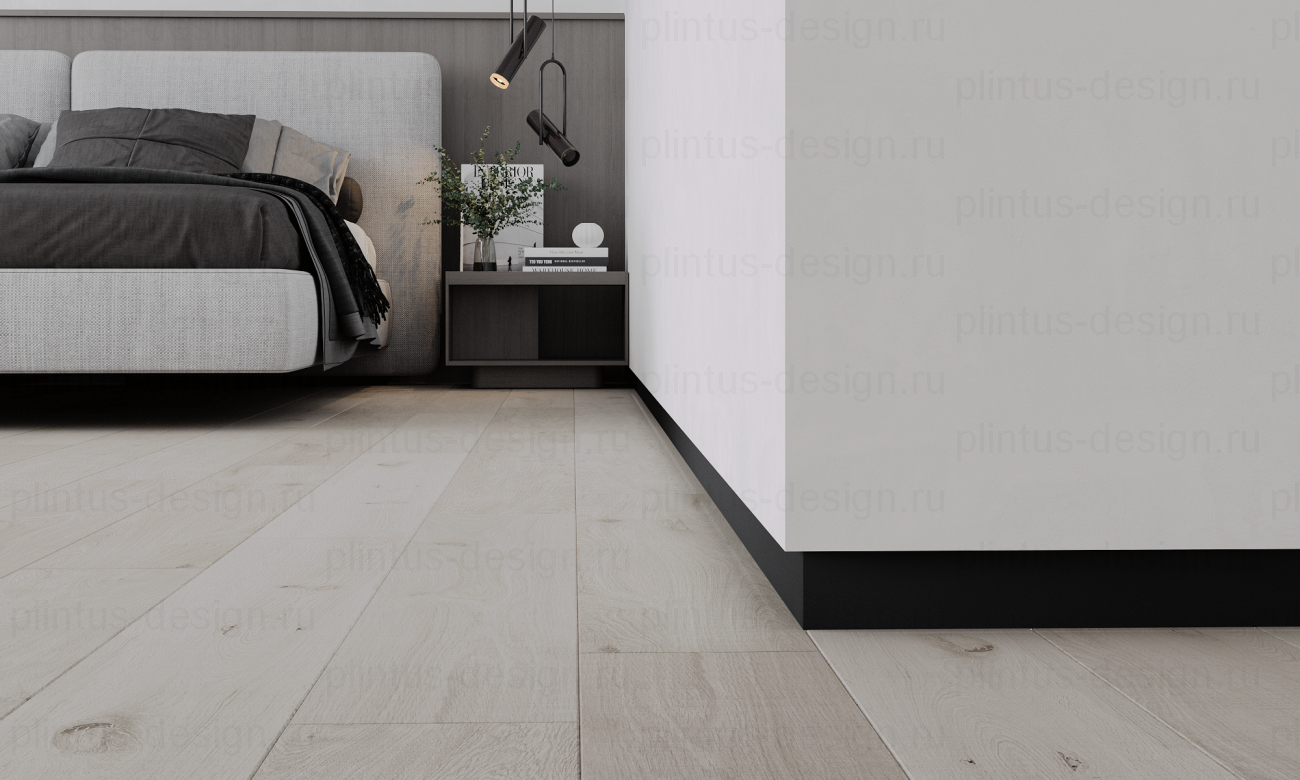 Ликорн С-04.2.3 скрытый плинтус чёрный