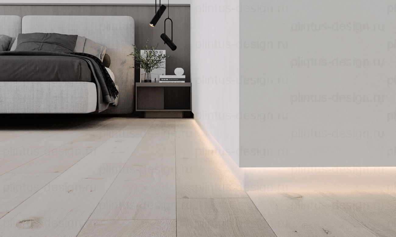 Ликорн С-02.2.2 скрытый плинтус матовый