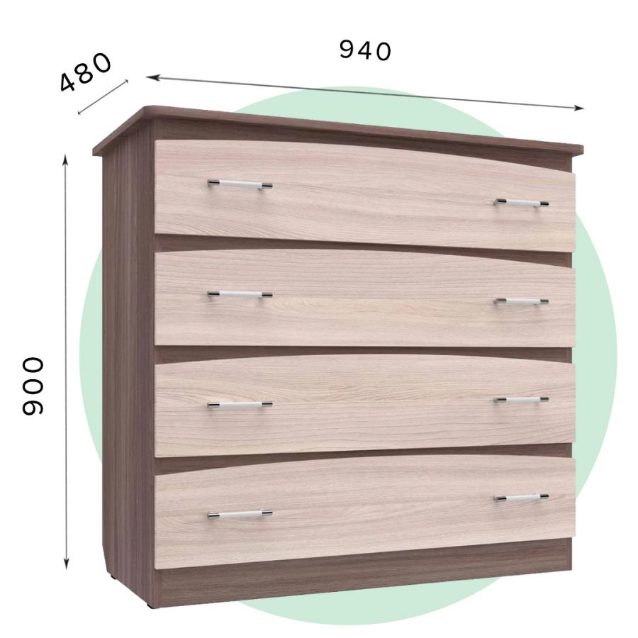 Комод К-06 ЛДСП