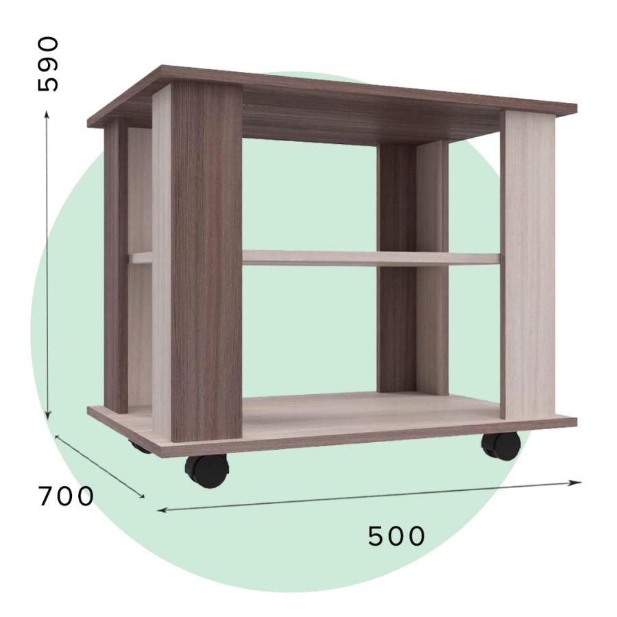 СЖ-10 Стол журнальный с полкой