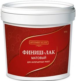 Финиш-Лак Optimist-Elite D732 1кг Матовый для Интерьерных Работ / Оптимист Д732