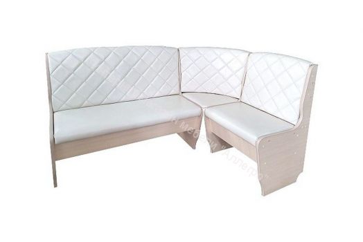 Кухонный уголок Барон 2 (скамья), бежевый/дуб млечный