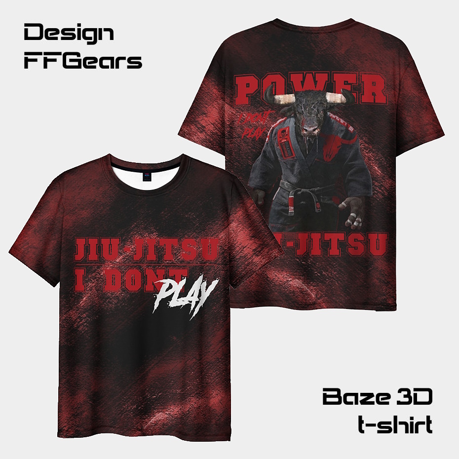 Футболка FFG "Jiu Jitsu I Dont Play" Baze