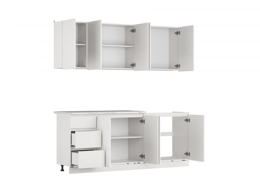 Кухонный гарнитур ЛЕГЕНДА-40 СИТИ ЛДСП х2,0м