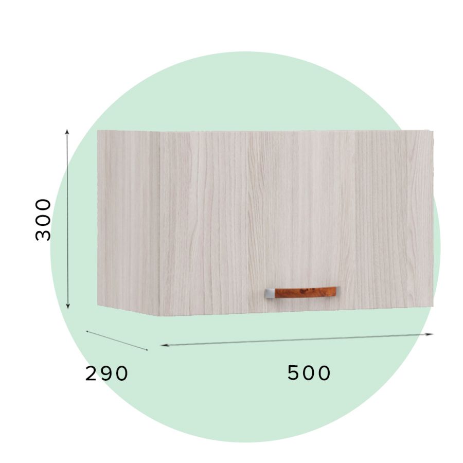 МС Легенда 10 Шкаф х500 над вытяжкой