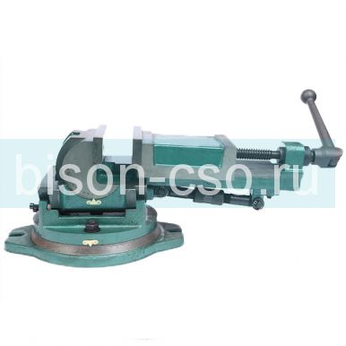 Тиски станочные трехповоротные ТИП 3412 QW125