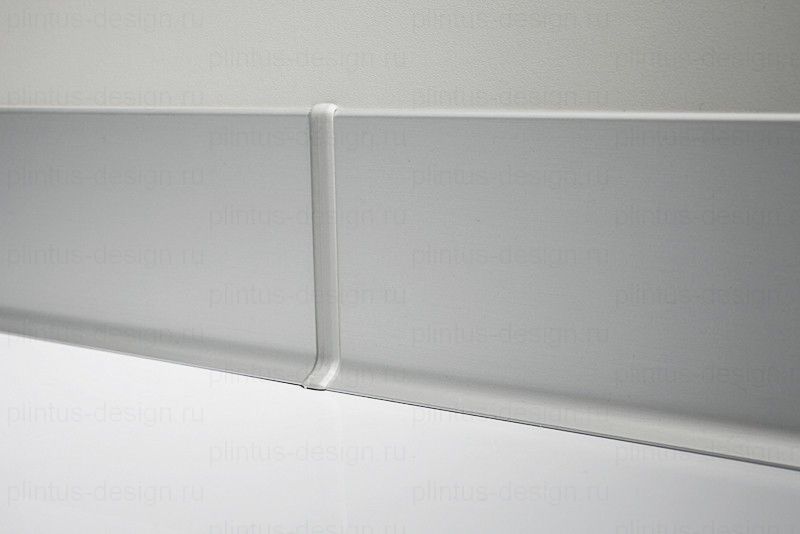 2157.01 плинтус алюминиевый 60 мм Декопрофиль