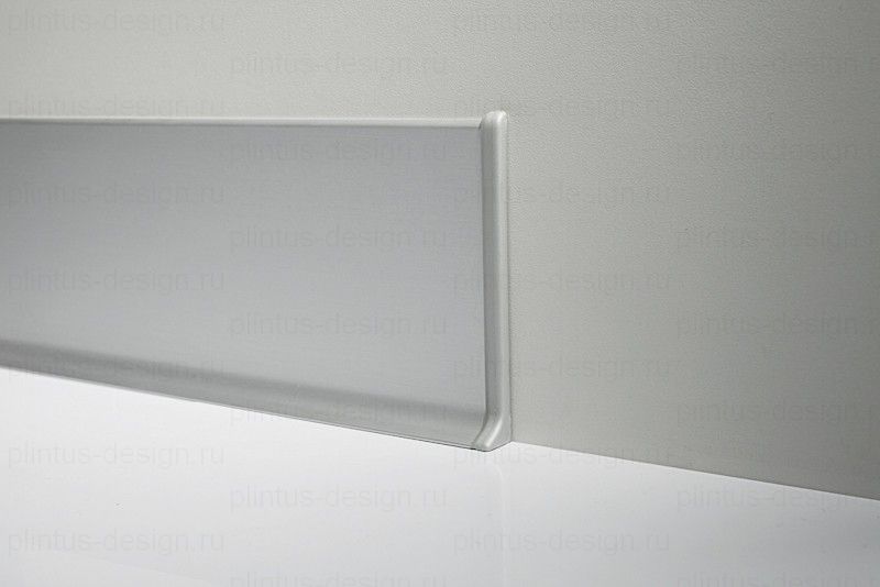 2156.01 плинтус алюминиевый 80 мм Декопрофиль