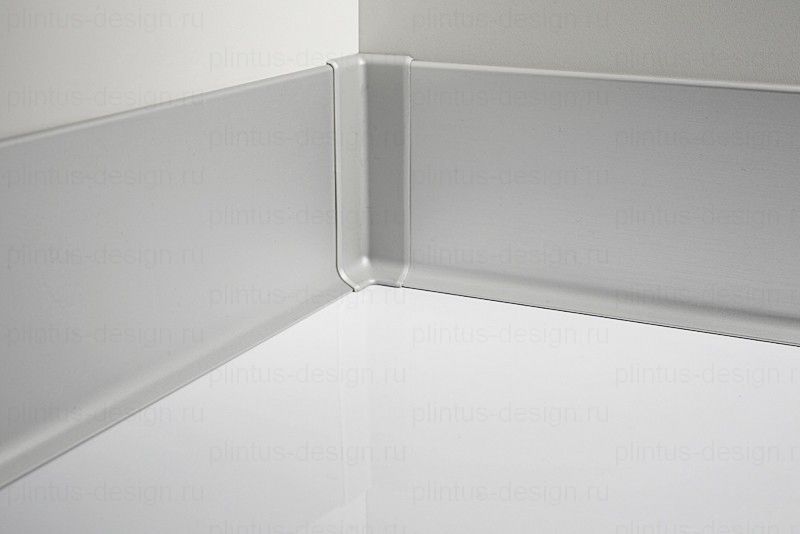 2156.01 плинтус алюминиевый 80 мм Декопрофиль