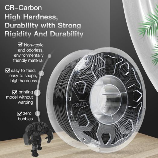 Филамент ПЛА для 3Д Печати  Creality CR-Carbon Filament 1.0Kg 1.75mm