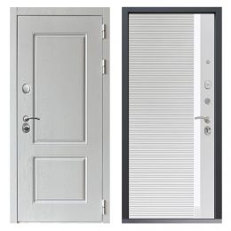 Входная дверь Command Doors Шале Вайт 3ОБ Белый матовый
