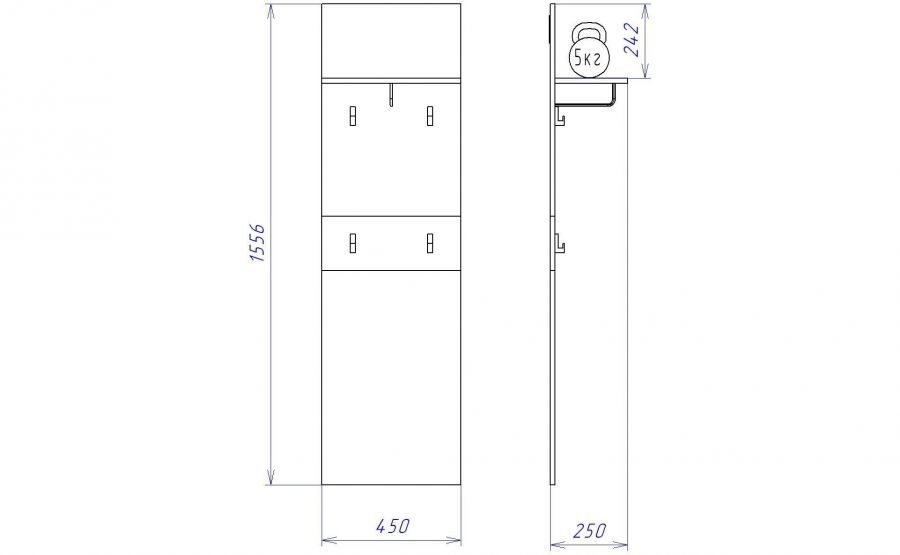 Вешалка 450 ПМ-11 "Мале"