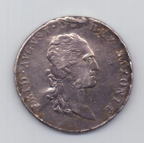 2/3 талера 1810 года Редкий год Саксония Германия