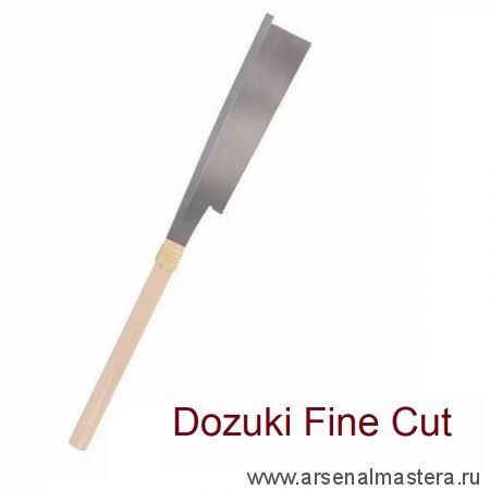 Пила Dozuki Fine Cut 150 мм 0,3 мм 24 TPI Takagi 108134