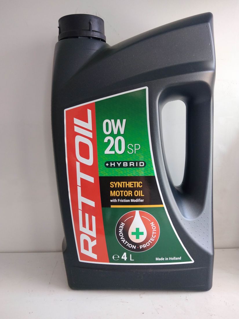 RETTOIL 0W-20 SP (канистра 4 л) ГОЛЛАНДИЯ