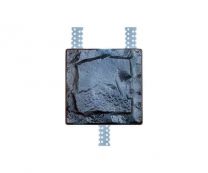 Бетонная фасадная плитка «Ростовский камень» (190x190x25) с оцинкованными закладными