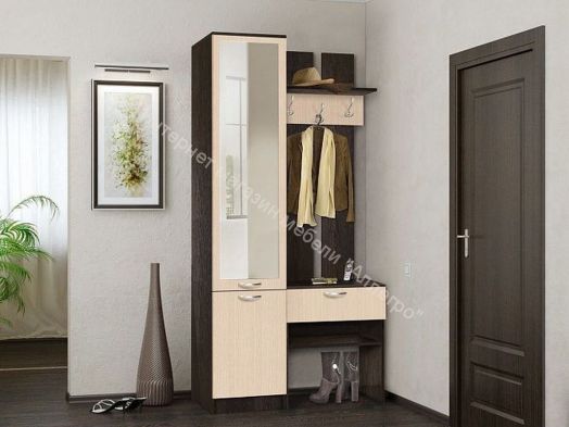 Прихожая Иннэс-3, венге /дуб белфорт
