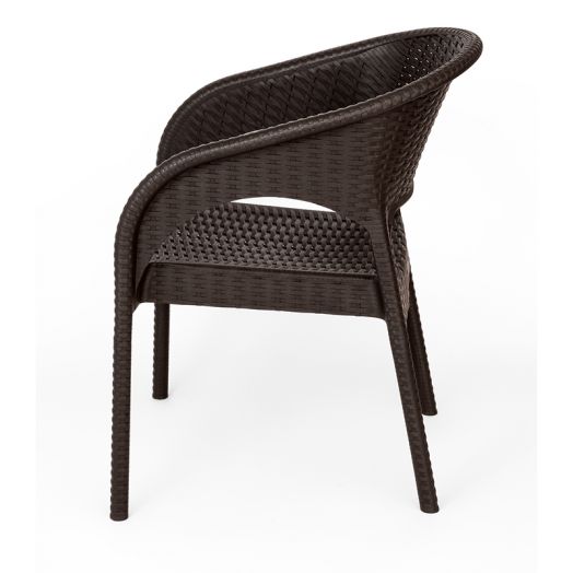 ЭКР-014 Кресло Rattan Шоколад