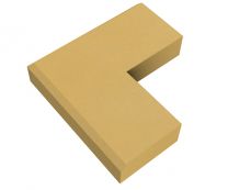 Фасадный бордюр (Внешний угол)