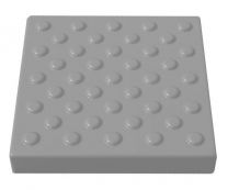 Тактильная плитка с усеченными конусами в шахматном порядке ГОСТ 2018