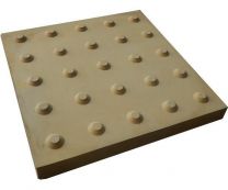 Тактильная плитка Линейный конус 300х300 мм