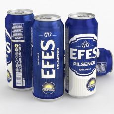 Efes Pilsener 5,0% (4 банки по 0,5л)