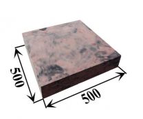 Тротуарная плитка «Гладкая» (500х500х100)