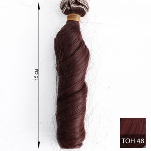 Трессы для создания причеcки куклам - 15 СМ