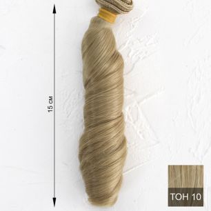 Трессы для создания причеcки куклам - 15 СМ