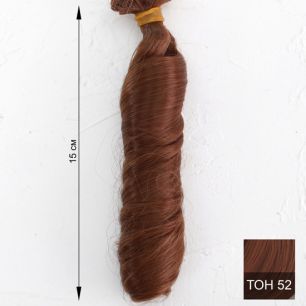 Трессы для создания причеcки куклам - 15 СМ