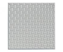 Тротуарная плитка «Циновка Шагрень» из высокопрочного бетона