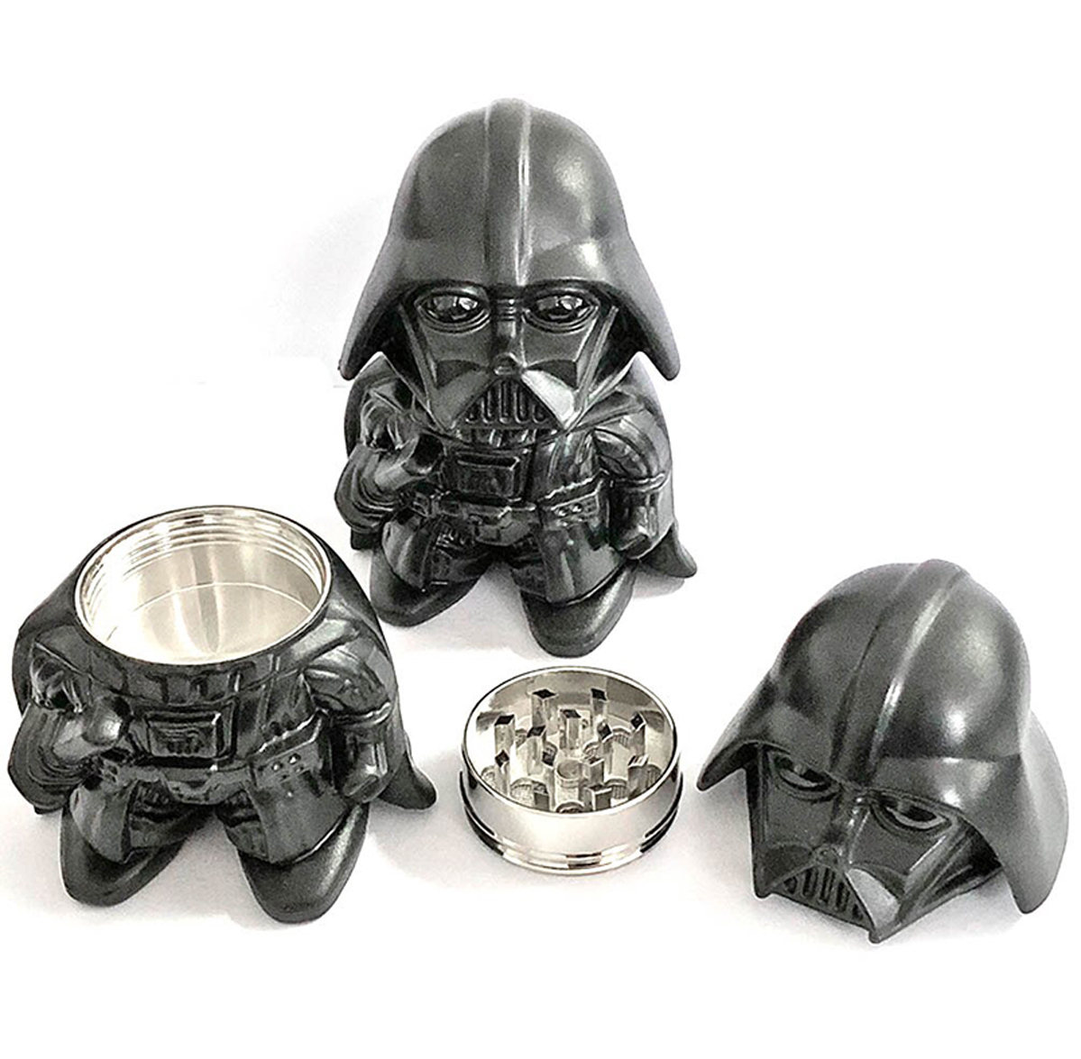 Металлический Гриндер измельчитель Dart Vader
